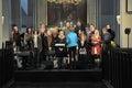 Choir in the church