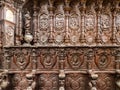 Choir and clergy stalls - Mezquita Cathedral, Cordoba, Spain Royalty Free Stock Photo