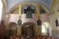 Choir and organ in the church of Saint Margaret in Gornji Dubovec, Croatia