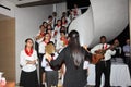 Choir Perform Christmas Carols in Kuala Lumpur Royalty Free Stock Photo