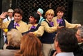 A choir performance of the street, Carnival of Cadiz, Andalusia, Spaina Royalty Free Stock Photo