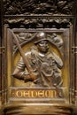 Choir stall of the Cathedral of Toledo in Spain