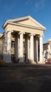 Choiseul Building in Daukantas Square, Vilnius Royalty Free Stock Photo