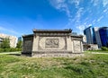 Chojin Lama Museum and Yadam Temple on a sunny day with blue skies