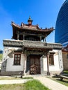 Chojin Lama Museum and Yadam Temple on a sunny day with blue skies