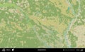 Chojniki District, Belarus. Topographic Humanitarian Royalty Free Stock Photo