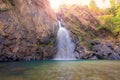 Chok Kra-Din WaterFall in Thong Pha Phum District Kanchanaburi, Thailand