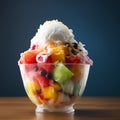 Cholado: Refreshing Colombian Fruit Salad with Shaved Ice and Syrups