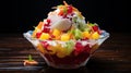 Cholado: Refreshing Colombian Fruit Salad with Shaved Ice and Syrups