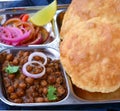 Chole bhature -Indian street food