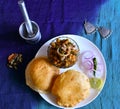 Chole Bhature Punjabi Food