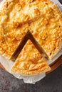 Cholera pie is a pastry filled with potatoes, vegetables, fruits and cheese, originated from the Valais region of Switzerland