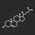 Cholesterol chemical formula