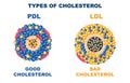 Cholesterol Types Set