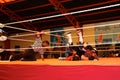 Cholita wrestlers Royalty Free Stock Photo