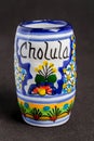 Cholula Ceramic Cup Royalty Free Stock Photo