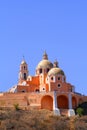 Cholula convent Royalty Free Stock Photo