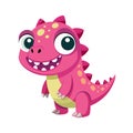 Chompers the Dinosaurette Character Design Royalty Free Stock Photo
