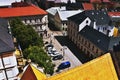 2016/06/18 Chomutov city, Czech republic - cobbled square 'Husovo namesti'