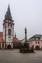 Pre-Christmas streets of the old town