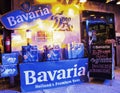 Chon Buri, Thailand - APRIL 21, 2018: Bavarian beer Booth of 3rd Teab Ta Thai New Year Festival At Teab Ta Sriracha