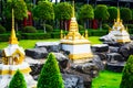 CHONBURI, THAILAND - March 18, 2016: Landscape tropical park in