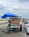 Tricycle for sale squid parking at bridge