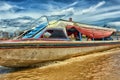 Chong Knies Village, Tonle Sap Lake, the largest freshwater lake in Southeast Asia