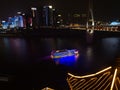 Chong Qing Night Scenery Panorama taken from Hongyadong, China