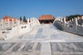 Chongling Cemetery, Xiling of Qing Dynasty, Yi County, Hebei Royalty Free Stock Photo