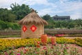 Chongqing Banan flowers world garden full of flowers in full bloom