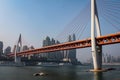 Chongqing Bridge Scenery Royalty Free Stock Photo