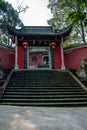 Chongqing City, east of the spa town of Baisha temple Royalty Free Stock Photo