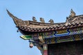 Chongqing City, east of the spa town of Baisha temple Royalty Free Stock Photo