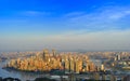 Chongqing city in sunrise