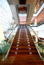 Chongqing Grand Theatre glass wall of the staircase Royalty Free Stock Photo