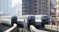 Chongqing monorail System Royalty Free Stock Photo