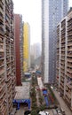 Chongqing Residential Buildings Royalty Free Stock Photo