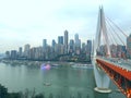 chongqingÃ¯Â¼Åbridge, changjiang, yangtz river Royalty Free Stock Photo