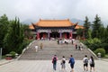 Chongsheng Temple in Dali, overlooks Erhai Lake in the east and leans against Cangshan Mountain in the west