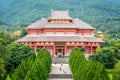 Chongsheng temple hall building scenic view in Dali Yunnan China