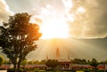 Chongsheng Temple Three Pagodas Royalty Free Stock Photo