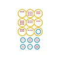 Choose correct answer. IQ test. Logical task, educational game for students. development of logic, iq. Task game exam what comes