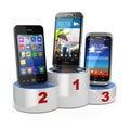 Choosing the best cellphone or comparison mobile phones. Smartp