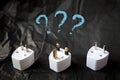 Choosing from various electric plug adapters. Difficulties and problems of traveling