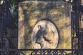 Chopin grave close-up, Pere-Lachaise cemetery