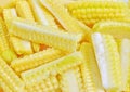 Chopped baby corn