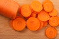 Chopped carrots