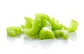 Chopped celery sticks Royalty Free Stock Photo