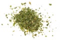 Chopped coriander leaves Royalty Free Stock Photo